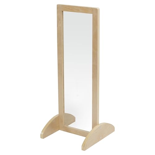 Back2School Express Junior Single-Sided Bi-Directional Baby Mirror Kids Furniture Natural