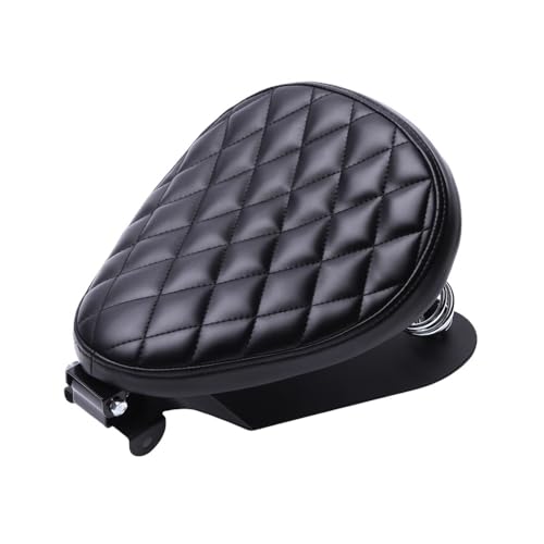 Asiento individual de motocicleta retro para transformar motos chopper y bobber de diseño clásico