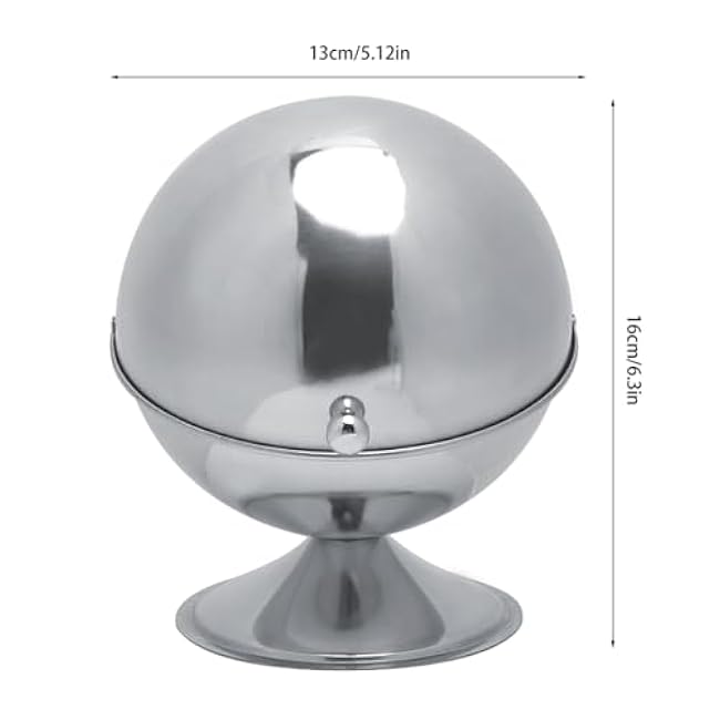 Stainless Steel Spice Condiment Seasoning Jar Box, Kitchen Cooking Tool With Swivel Lid For Salt Sugar Kitchen Container Tool