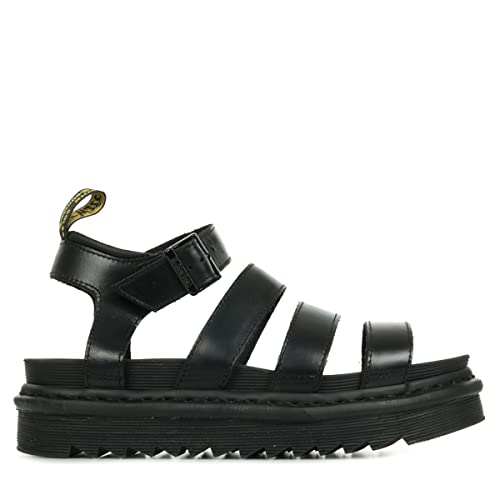 Dr. Martens   Chunky 3 Strap Sandal, Sandalias, Black Brando,