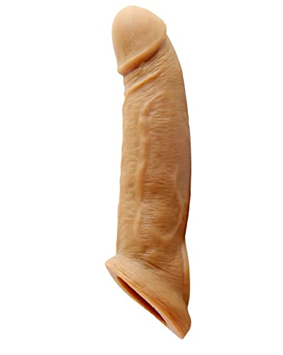 Tollew 98512785412792039 New Soft Realistic Sleeve Extender Sheath For Men Male Enhancement Extension Sleeve Massage 2039 thumb #1