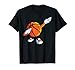 Funny Dabbing Basketball Dancing Ball Game in Shoes for Boys T-Shirt