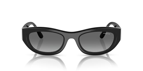 VOGUE EYEWEAR Damen VOGUE EYEWEAR VO5616S W44/11 Sonnenbrillen Nylon Schwarz Grau Cat Eye Normal Schattiert