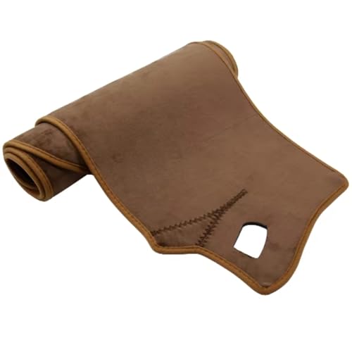 Tapis de tableau de bord Espace 5 V flanelle marron de qualité premium