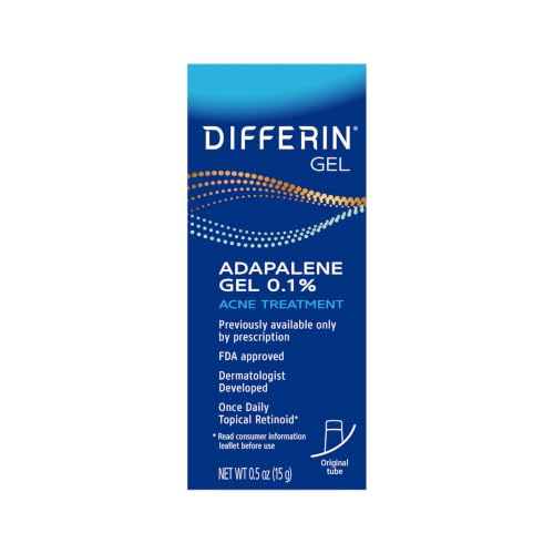What is the Best Product to Remove Blackheads on Nose? Expert-Backed Solutions for Clear Skin 6 Differin Acne Retinoid Treatment Gel, 0.1% Adapalene, 15g Tube