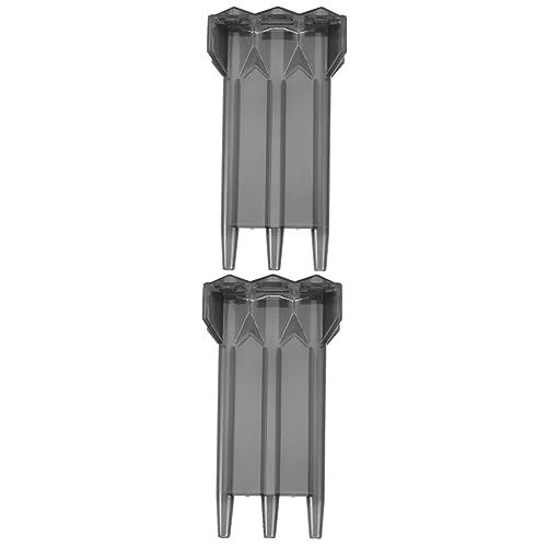 2sets Contenitore Rigido Per Freccette Organizer Leggero Con Carabiner Per Trasporto e Riposo Dei Volo Professionale