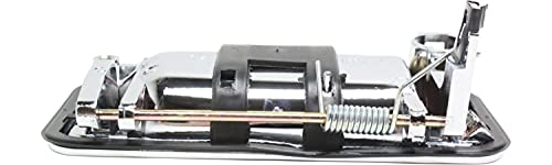 Garage-Pro Front Exterior Door Handle Compatible With 1988-1998 Chevrolet K1500 / C1500 And 1995-2000 Chevrolet Tahoe All Chrome (Plastic), Set Of 2, Driver And Passenger Side #TOP7