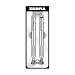 Zebra M/F 701 Stainless Steel Mechanical Pencil and Ballpoint Pen Set, Fine Point, 0.7mm HB Lead and 0.8mm Black Ink, 2-Count Gift Set
