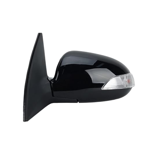 Rétroviseur gauche Hyundai i30 FD 2007-2012 noir à clignotant intégré et 5 broches