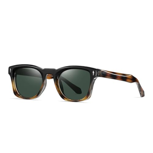Lunettes de soleil de luxe pour femmes aux finitions rivets rétro