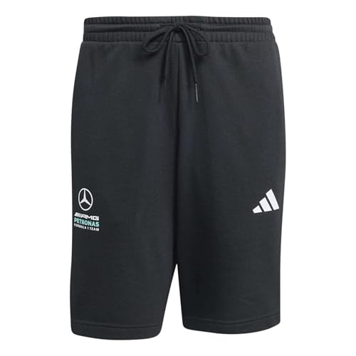 adidas Men's Mercedes - AMG Petronas Formula 1 Team DNA Short, Black/semi Mint Rush, S