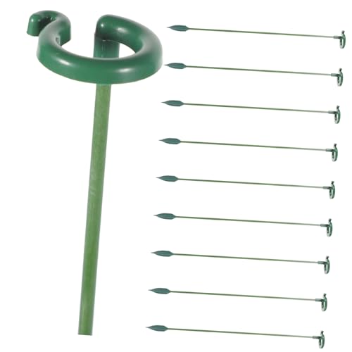 KITANDOVE 10pezzi Supporto per Piante da Giardino da Supporto per Fiori di Ortensia Rampicanti e Sostenere Foglie Delicate