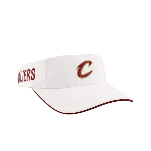 Image of ZHATS NBA Unisex-Adult NBA Officially Licensed Visor Impact White