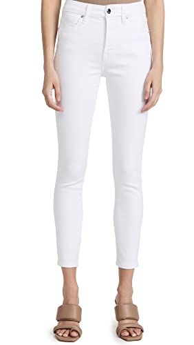 Cropped Skinny Jeans - GOOD LEGS in Black by good american
