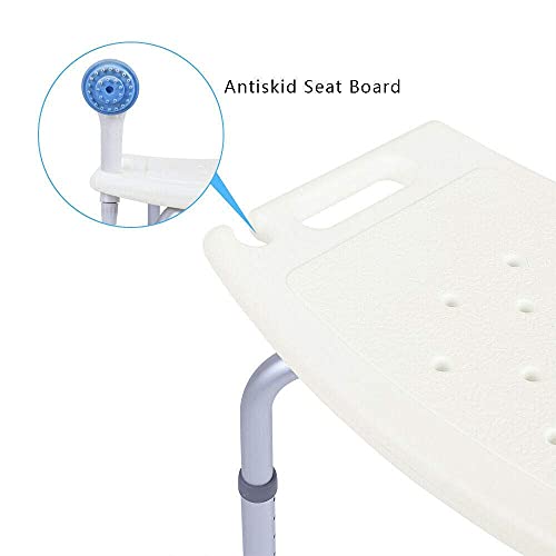 Chaise de douche réglable avec siège antidérapant pour le bien-être