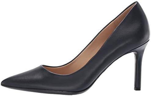 Naturalizer Womens Anna Pointed Toe High Heel Pumps,Inky Navy Leather,7.5 Wide | Image 7