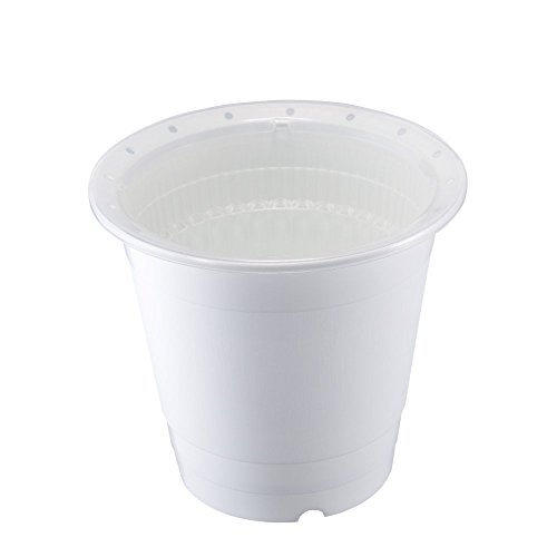 Mkouo 2Pcs 4 Inches Orchid Pots with Holes And