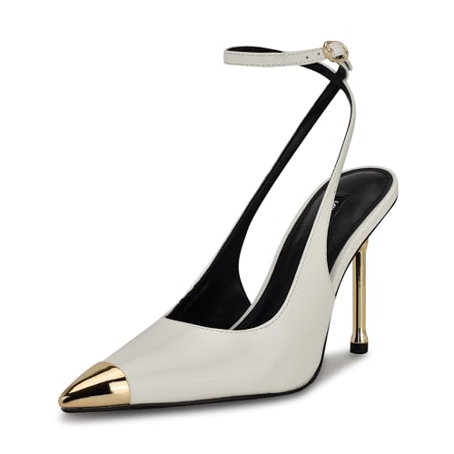 Escarpins Nine West Monroh pour femme en cuir noir élégant