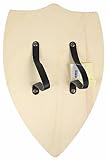 Kinder Doppel Kopf Drachen Ritter Wikinger Krieger Schild aus Holz Karneval Fasching - 3