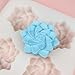 DD-life 2 Pcs 4 Cavity Succulent Plants Flower Silicone Molds,4 Cavities Flower Silicone Soap Molds for Handmade Soap Bath Bombs Candle Cake Decorating Candy Pudding Mousse Birthday Party Moulds