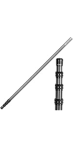Perche Télescopique Piscine DOBEN Fibre De Carbone - 3.7 à 12 Pieds (112-365 Cm) Pour Nettoyage
