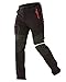 ZOEREA Wanderhose Herren Convertible Shorts Schnelltrocknend Outdoorhose Leichtgewicht Draussen Klettern Gehende Reiten Funktionshose