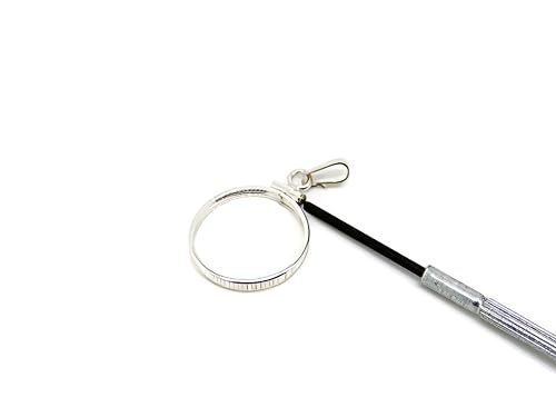 Sterling Silver Penny Coin Bezel, 19 x 1.5 mm, Pendant Bezel, Charm Pendant, /coin is not includet/, Made in the USA4