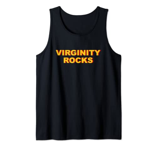 Virginity Rocks - Divertida selbstironía Camiseta sin Mangas