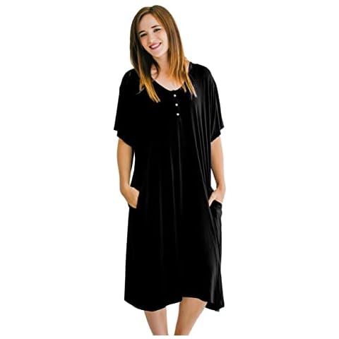 Undercover Mama House Dress (One Size, Black) Cover