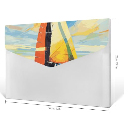Porte-documents coloré à 6 compartiments pour ranger vos dossiers de bureau - 2