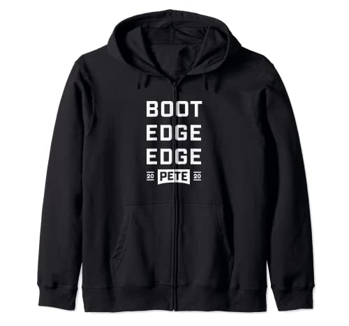 Pete 2020 Buttigieg Stiefel Präsidentschaftswahl Edge Edge Kapuzenjacke