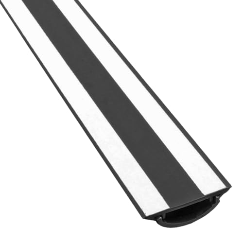 Image of Electriduct Cable Shield Cord Cover - CSX-2 PVC Floor Wire Protector - 31 Inch - Black
