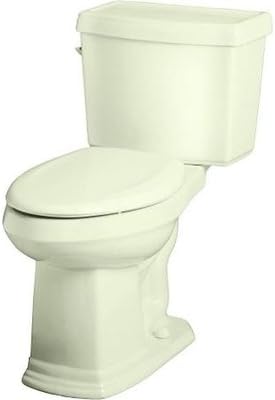 Allerton 2-Piece High Efficiency Elongated ErgoHeight Toilet in Biscuit