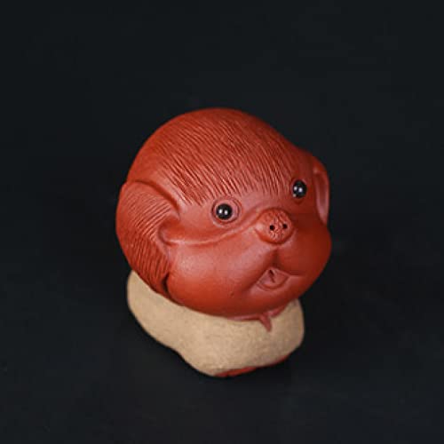 Chien de thé Zisha figurine absorbante pour service à thé