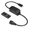 Outdoor Dimmer for Stript Lights, BestCon Light Dimmer with RF Remote Control, Timer Switch and Waterproof, Max Power 240W, Works with Broadlink