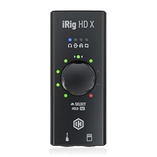 High-definition digital guitar interface with high-quality 1/4" Hi-Z input jack, for iPhone, iPad, Mac, and PC. Headphone output with direct monitoring for silent practice, plus dedicated Amp out to connect to your amp and pedal rig with selectable F...