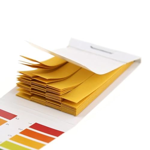 TopHomer 1 Pack pH.1-14 Test Paper Extensive Test Paper Litmus Test Paper 80 Strips pH Test with Storage Case for Saliva Urine Water Soil Testing Pet Food and Diet pH Monitoring