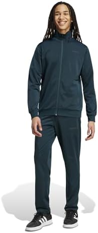 adidas Men's Train Linear Track Suit, Aurora Ivy, Large