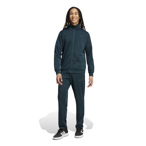 adidas Men's Train Linear Track Suit, Aurora Ivy, Large