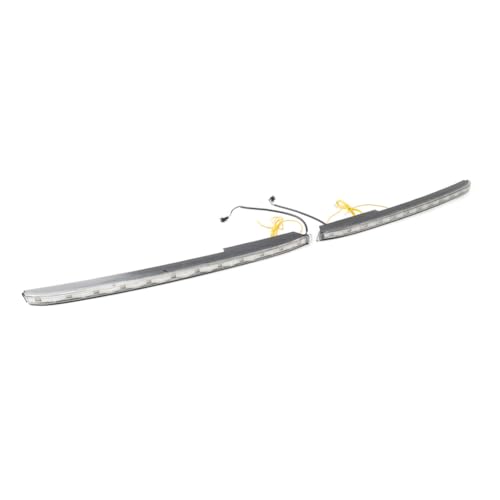 Cnfang4 Car Front Running Light Daytime Fog Lamp Turn Signal for Toyota REIZ Mark X 05-2009 ABS Black