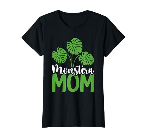 Monstera Mamá Hojas de Planta Tropical Hoja Camiseta
