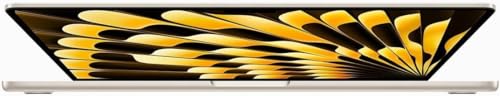 Image of 2023 Apple MacBook Air with Apple M2 Chip with 8-Core CPU /10-Core GPU (15-inch, 8GB RAM, 1TB SSD Storage)(QWERTY English) Starlight (Renewed)