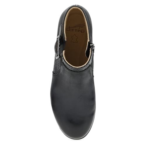 Dansko Carolyn Low Ankle Booties - Comfortable Slip on Style with Inside Zipper and Removable Arch Support Insole2