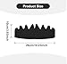 6 PCS Black Simple Baseball Caps Inserts Shapers, Flexible Washable Reusable Hat Liner Cap Fitter Inserts, Absorbent Sweat Pad Protector Hat For All People