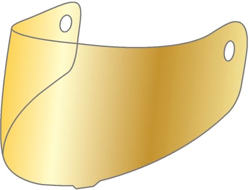 AGV GT8-1 Visière Gold pour casque moto | Écran de protection solaire