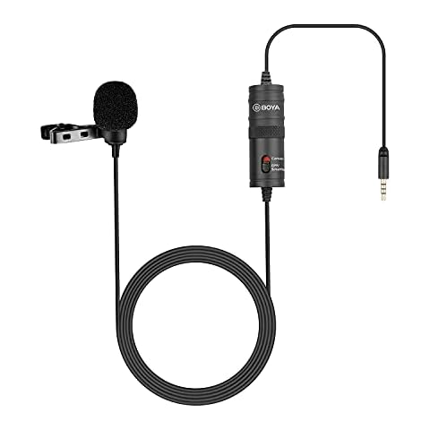 BOYA by M1 Lavalier Microphone for Video Use Cover