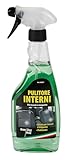 pulitore del grano Particolare detergente a base di selezionati tensioattivi, specifico per la pulizia di interni auto in stoffa e moquette