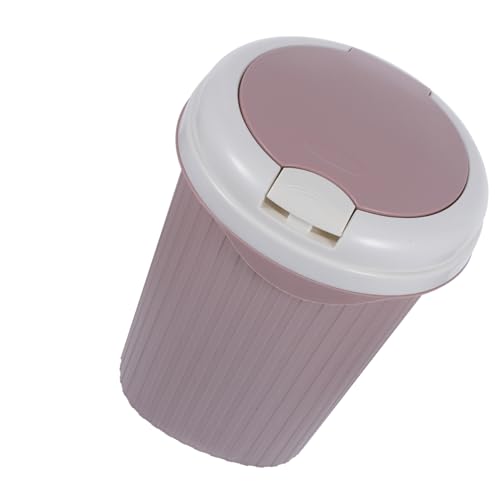 Cabilock basurero pequeño rectangular de plástico miniatura 1