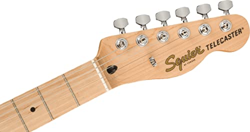Fender FSR Affinity Series Telecaster, touche en érable, pickguard blanc, guitare électrique bleu Lake Placid - Les Beatles, Paul McCartney, John Lennon, RIngo Starr, George Harrison Fender FSR Affinity Series Telecaster, touche en érable, pickguard blanc, guitare électrique bleu Lake Placid – Image 6