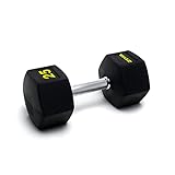 Núcleo de acero sólido: necesitas equipo de fitness en casa o gimnasio que está hecho para durar. Estas mancuernas de acero sólido irrompibles superan a toda la competencia y cuentan con un agarre moleteado resistente a la corrosión para un uso a largo plazo, independientemente de cómo suden tus manos durante una sesión rigurosa.